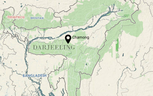 Carte Darjeeling Chamong