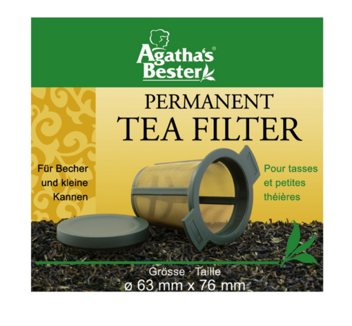 Filtre à thé permanent pour théière