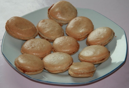 Macarons au pain d’épices